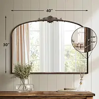 arch bathroom mirror arch mirror vanity of of Antique Arch Bathroom Mirror Collection in gold finish with 30*40